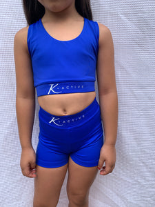 Kasandra Booty Shorts YOUTH - Blue